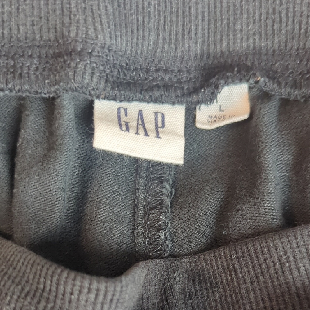 GAP Faded Black Knit Joggers